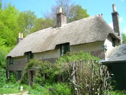 Thomas Hardy's cottage in Higher Bockhampton, Dorset