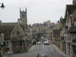 St Martin's, Stamford, Lincolnshire Wallpaper