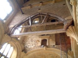 Woodchester Mansion (an unfinished house), Near Stroud, Glos Wallpaper