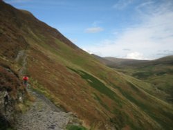 Lake District Blease Fell (just off Cumbria Way near Skiddaw House) Wallpaper