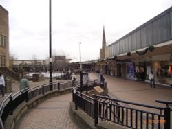 Huddersfield - The Piazza Wallpaper