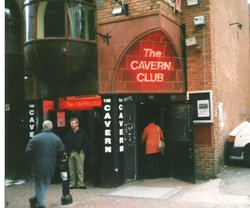 The famous Cavern Club in Liverpool Wallpaper