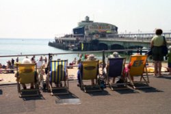 Bournemouth Pier, Bournemouth,  Dorset. Wallpaper