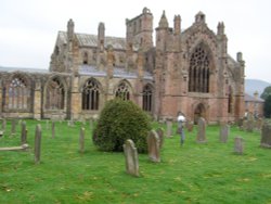 Melrose Abbey - Melrose, Scotland