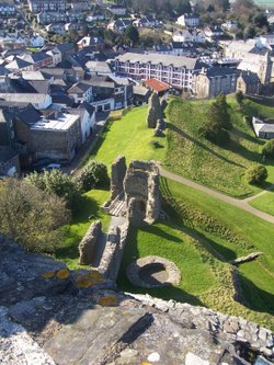Launceston Castle, Cornwall