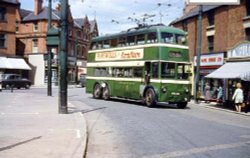 View of Main Street, Bulwell, Nottingham (circa 1966) Wallpaper