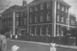 My Sister outside our Convelescant Home near the Now Butlins Camp. In 1959, Bognor Regis Wallpaper