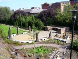 Roman Bathhouse, Chester Wallpaper