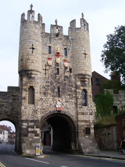 Micklegate Bar, York, North Yorkshire.
