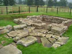 Roman Ruins, Chesters Roman Fort, Northumberland Wallpaper