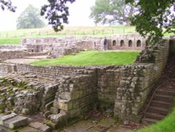 Bathhouse, Roman Ruins, Chesters Roman Fort, Northumberland Wallpaper