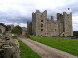 Bolton Castle in Castle Bolton, North Yorkshire. Mary Queen of Scots was once held prisoner here. Wallpaper