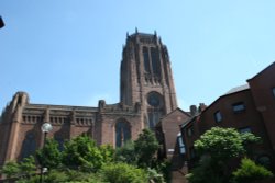 Liverpool Cathedral, Liverpool, Merseyside - July 2005 Wallpaper