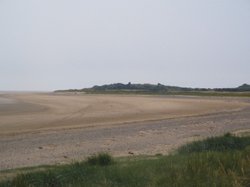 The Mains beach, Millom, cumbria Wallpaper