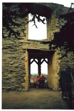 Newark Castle 
From the inside