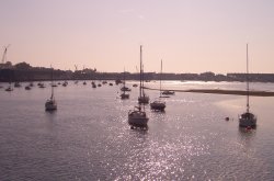 Teignmouth and docks, Devon. Wallpaper