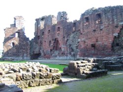 Penrith Castle, Penrith, Cumbria. Wallpaper