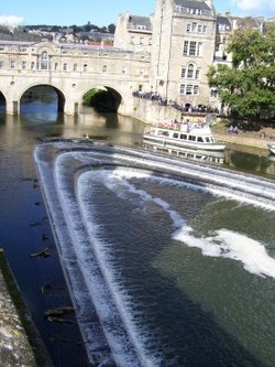 Pulteney Bridge, Bath, Somerset.
