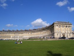 Royal Crescent, Bath, Somerset. Wallpaper