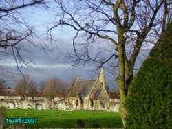 Church Chapel in the Retford Rd Cemetary, Manton, Worksop Wallpaper