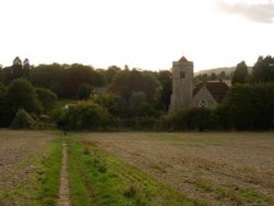 Trottiscliffe village church, Kent