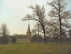 Church at Deene Park, Corby, Northamptonshire Wallpaper