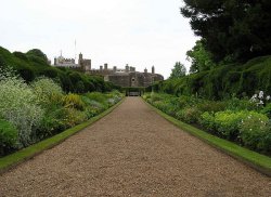 The Broadwalk at Walmer Castle & Garden, Walmer, Kent.