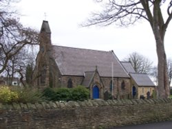 St.Mary's Parish Church, Lowton, Lancashire. Wallpaper