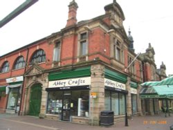 The Market Hall, Burton upon Trent, Staffordshire. Wallpaper
