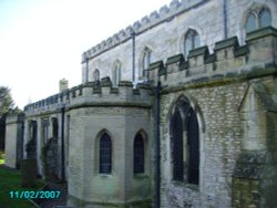 St Marys Church, Edwinstowe, Notts.
The back of the church Wallpaper