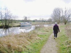 River Ouse, Brandon, Suffolk Wallpaper