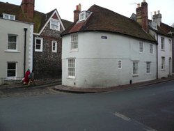 High Street, Lewes, East Sussex. Wallpaper