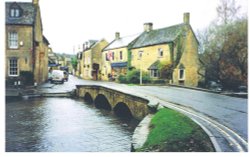 Bourton On The Water, Gloucestershire. Wallpaper