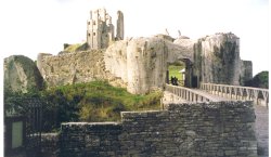 Corfe Castle, Somerset Wallpaper