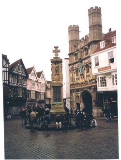 Christ Church Gate, Canterbury, Kent.