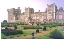 Windsor Castle in Berkshire. Wallpaper