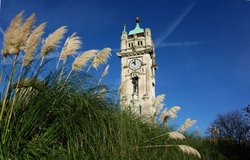 Whitehead Clocktower in front of Bury Town Hall. Wallpaper