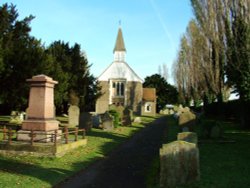 St Margarets Church, Ifield, near Gravesend, Kent Wallpaper