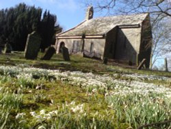 St Cuthberts church, Nr Haydon Bridge, Northumberland. Wallpaper