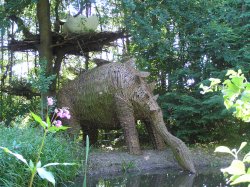 A picture of Groombridge Place Gardens Wallpaper