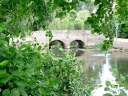 Nuns Bridge, Thetford Wallpaper