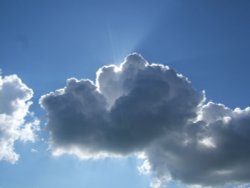 Bournemouth sky in august Wallpaper