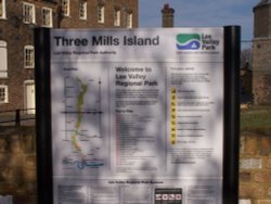 Bow, London E3. Three Mills Island