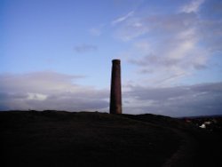 Troopers Hill, St George, Bristol on a wintry late afternoon Wallpaper