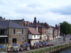Riverfront, York, North Yorkshire Wallpaper