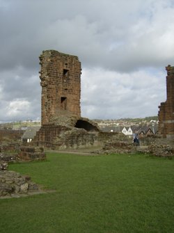 Penrith, Cumbria. Penrith Castle ruins