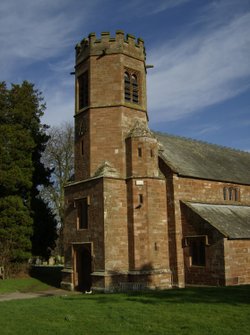 Wetheral, Cumbria. Wetheral Parish Church.