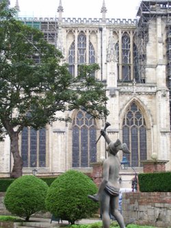 York Minster from the Treasurer's House, York, North Yorkshire