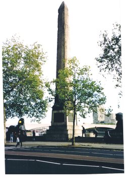 Cleopatra's Needle, Thames Embankment, London