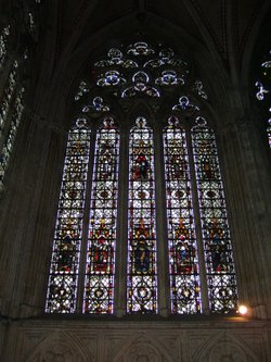 York Minster interior, York, North Yorkshire